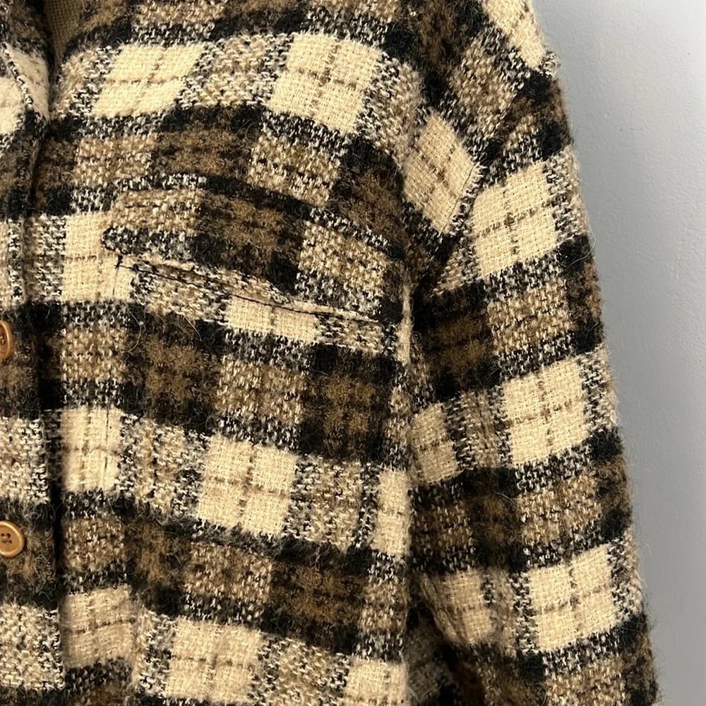 Banana Republic Oversized Italian Boucle